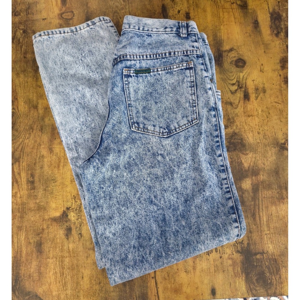 Vintage 80s 90s Sasson Acid Wash Jeans 34x30 100% Cotton Grunge Retro Mens
